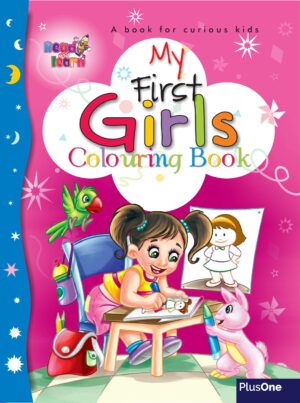 My First Girls Coloring Book
