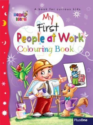 My First People at Work Coloring Book