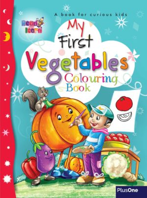 My First Vegetables Coloring Book